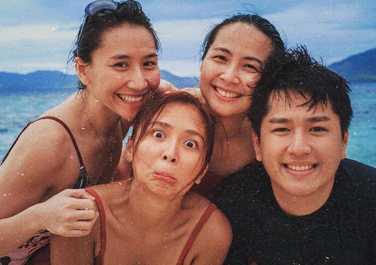 StarStudioPH's tweet photo. Kathryn Bernardo spent her 23rd birthday with family, friends and boyfriend Daniel Padilla in El Nido, Palawan.                                      Photo from Instagram (@bernardokath) https://t.co/Yl6XjdPW91