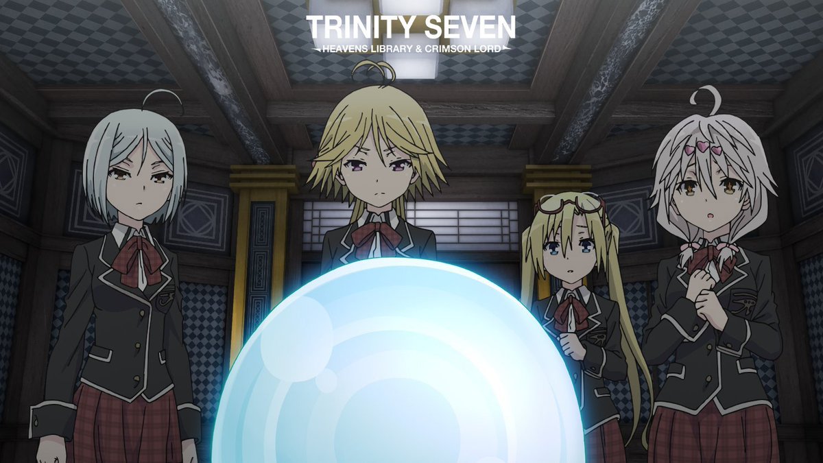 Any plan for Tomorrow evening?
How about #TrinitySeven2 on the big screen?
trinityseven.us/#theatres 

#TrinitySeven2 #TrinitySevenUS #TrinitySevenMovie #JapaneseAnime #Anime  #AnimeNewsNetwork #AnimeMovie #TrinitySeven #mondayevening
