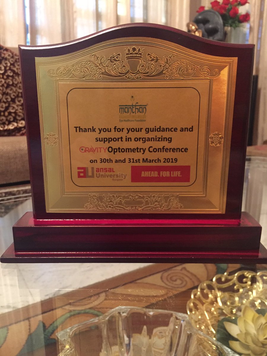 MEHFINDIA's tweet photo. Glad to be the part of GRAVITY 2019 a great scientific extravaganza organised by Sushant School of Health Sciences, Ansal University
#Gravity2019 #mehfindia #ansaluniversity #eyecareforall #eyecareeverywhere #glaucomaawareness #beatinvisibleglaucoma https://t.co/VUQCtyx1gD