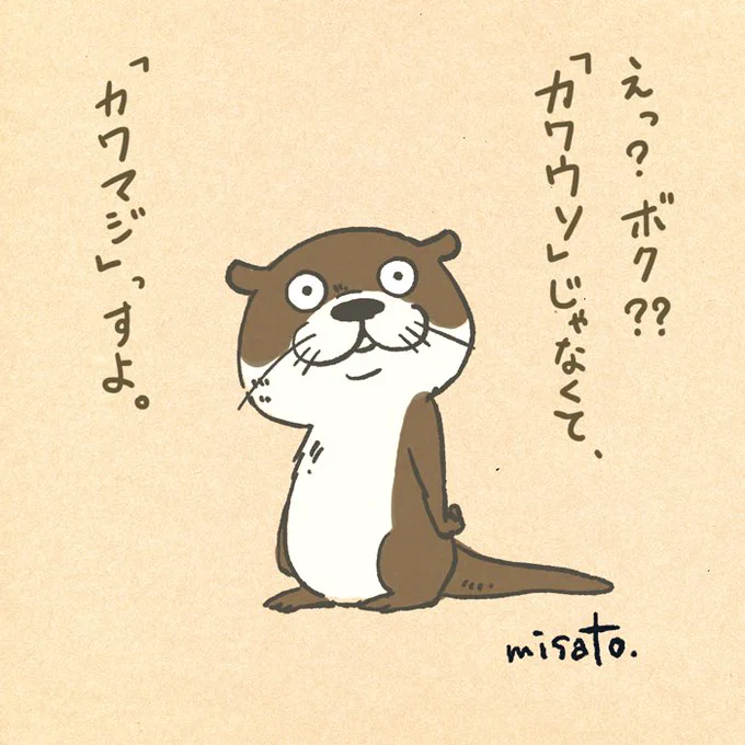 カワウソの嘘
#エイプリルフール 