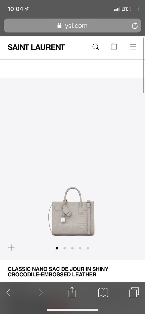 I’ll never get over this croc nano baby 😍