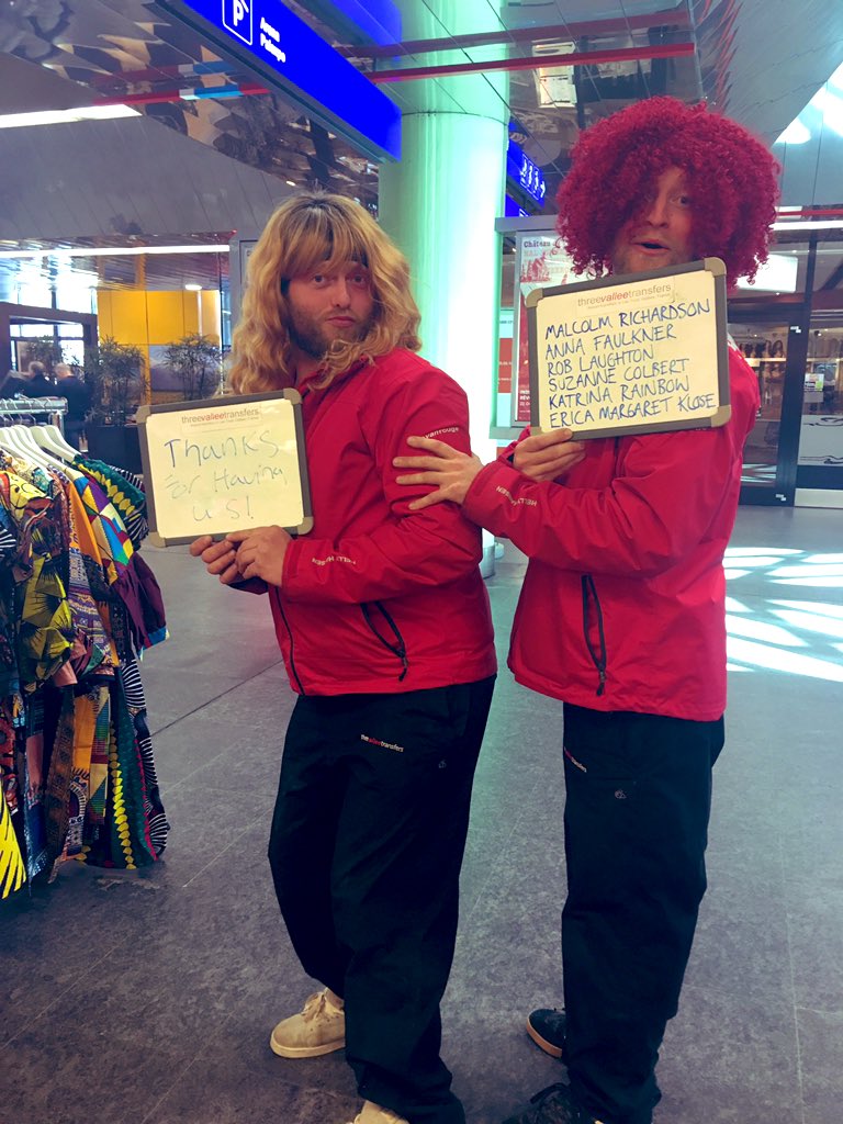 cheapvanrouge's tweet photo. Our clients sometimes say to us that we need to be more identifiable in the Arrivals Hall. Therefore, we have opted to trial a unique 70’s look for all of our staff in Geneva for next winter. As valued clients, your feedback would be very much appreciated. https://t.co/KFP9rOEFOB