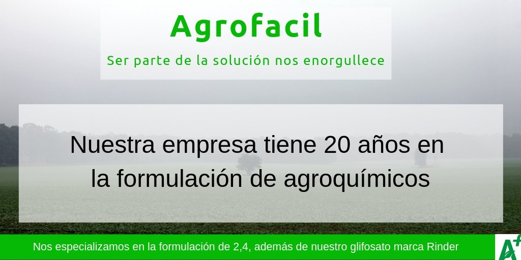 RinderAgrofacil's tweet photo. #Argentina #BuenosAires #ServiciosdePlanta #Industria #Fitosanitarios #LiquidosSolubles, #ConcentradosEmulsionables, #Microemulsiones, #granuladossolubles, #polvos, centrados en el #cliente, buena logística @RinderAgrofacil https://t.co/N1FJY3iAFh