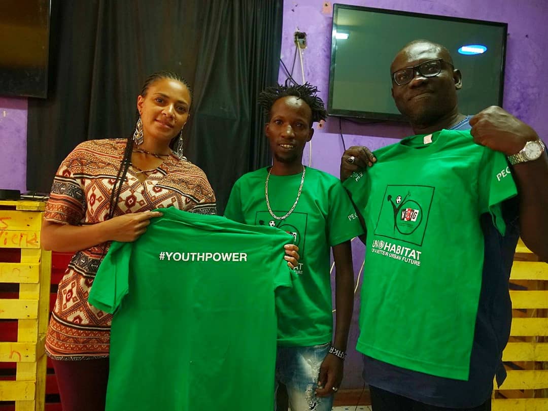 MathareOne's tweet photo. Really happy to host Gambian Musician @SonaJobarteh on Saturday at #MECYG and share stories of #youthpower @unhabitatyouth @MaimunahSharif @NorwayInKenya @CanHCKenya https://t.co/iobq0NDD3k