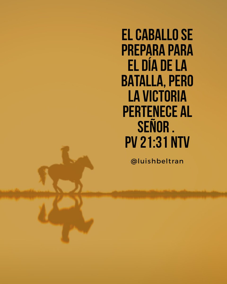 Luis Beltran En Twitter Nosotros Hacemos Nuestra Parte Y Dios Hace La Suya En Estos Dias Disfrutaras De La Victoria Del Senor