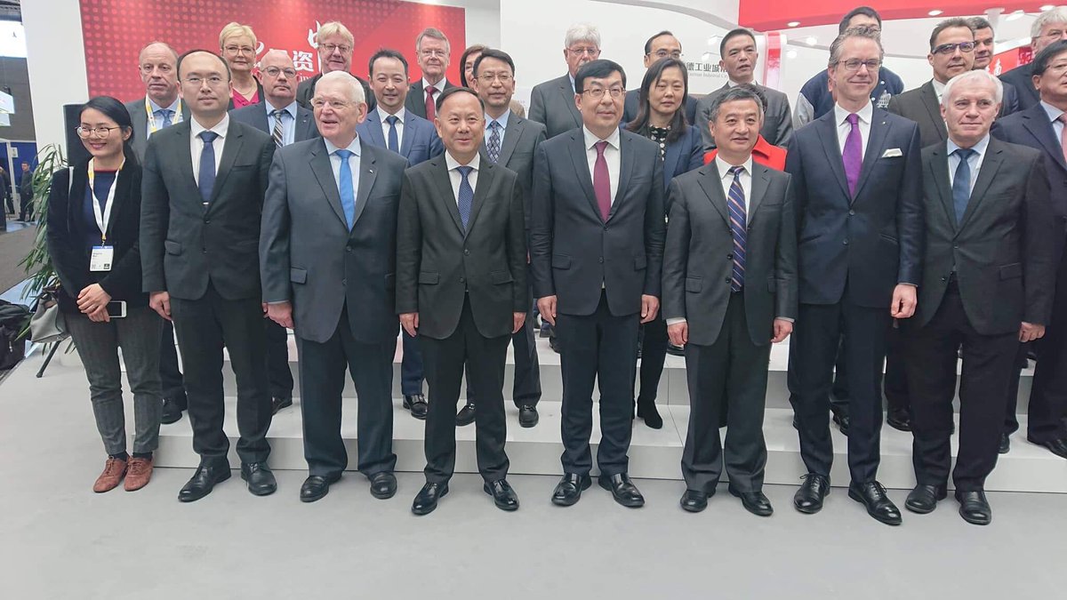 2022GBM's tweet photo. #germany and #china working and living together here at #HM19. Thanks @messe_academy and CIIPA for organizing this inspiring conference! https://t.co/cEo7HcQ5MH
