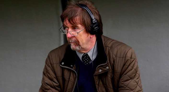 IrelandFootball's tweet photo. The FAI are deeply saddened to learn of the passing of veteran broadcaster &amp; journalist Pat McAuliffe

Our sympathies are with the family &amp; friends of a true gentleman and supporter of Irish football #RIP https://t.co/YwSQeq8qmY