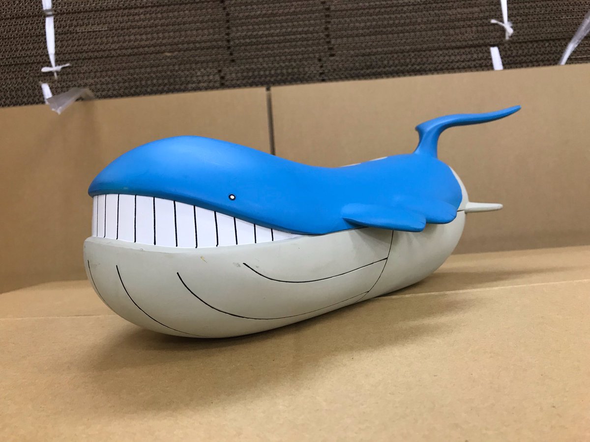 立体ポケモン図鑑 1/40ホエルオー 立体ポケモン図鑑 1/40 ホエルオー