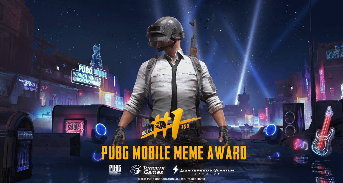 PUBGMOBILE's tweet photo. The most intense contest in PUBG MOBILE has begun. Share your favorite PUBG MOBILE meme and 10 lucky players will receive the permanent Wooden Nose! #BeTheOne https://t.co/R5UIS3m3sn