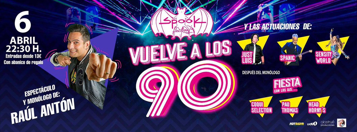 La_Sonrisa_Del_Pelikano (@la_sonrisa_del_) on Twitter photo Última semana para obtener tu entrada
<a href="/SpookClubVcia/">Spook Club Valencia</a> y <a href="/raulantoncom/">Raul Anton</a>
Con su
"Vuelven los 90"
Venteeeeee Última semana para obtener tu entrada
<a href="/SpookClubVcia/">Spook Club Valencia</a> y <a href="/raulantoncom/">Raul Anton</a>
Con su
"Vuelven los 90"
Venteeeeee