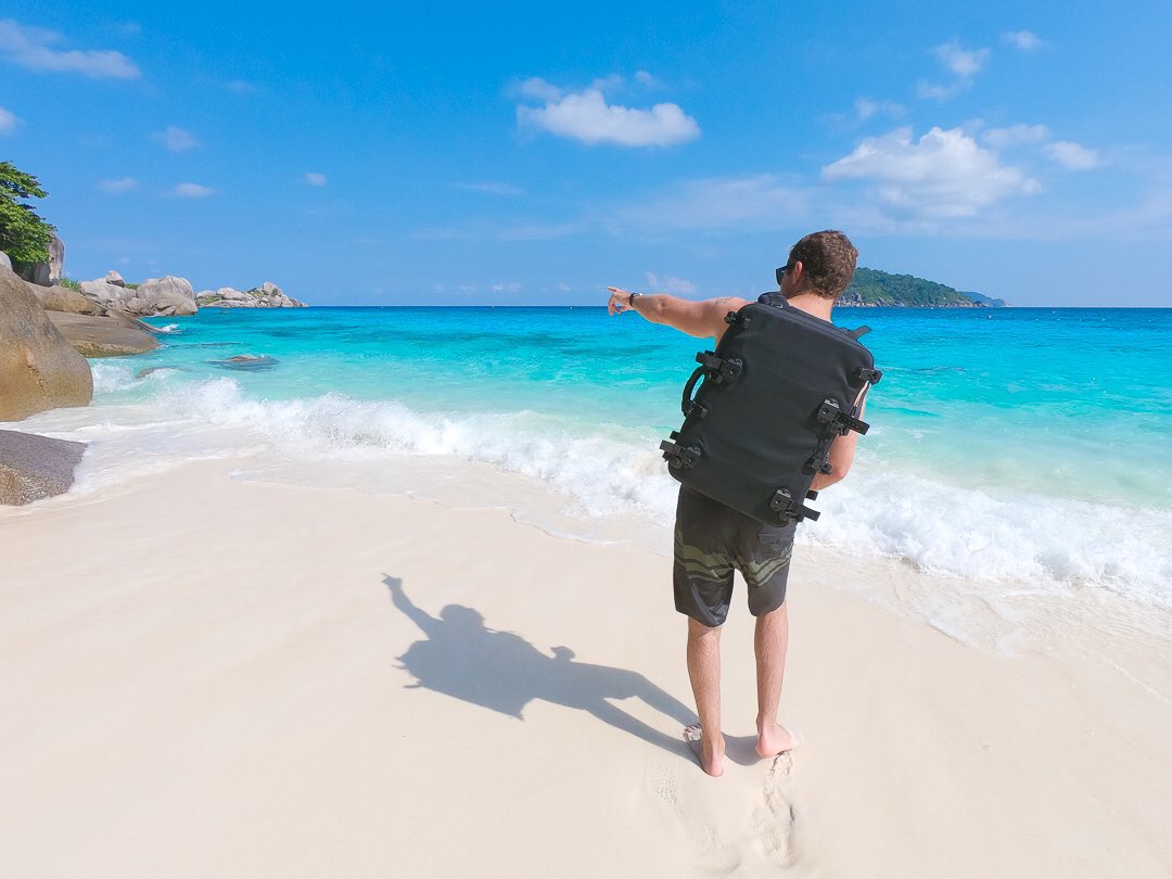 RHIP20's tweet image. I Spy RHIP In Thailand. Cheers @toddthimios for this great pic of RHIP Equipment Pack. #rhip #photooftheday #thailand #goldenbeach #blueskies #backpacking