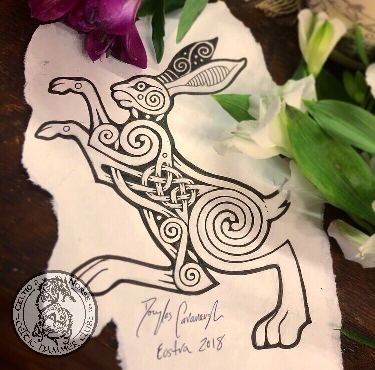 Celtic Rabbit Tattoo 40+ Amazing Rabbit Tattoo Ideas To Add A Hop To