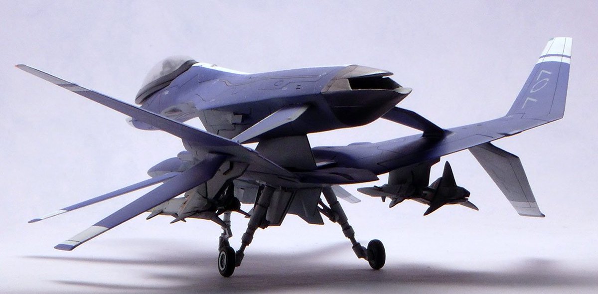 Sparrow S A イグルーシカ フェアリィ空軍高機動戦術戦闘機 Frx Fa 2 ファーンii 戦闘妖精雪風 1 100スケールモデル 主翼下外舷のaam Vii 内舷のaam Vのみ市販のキットから流用 17年の作