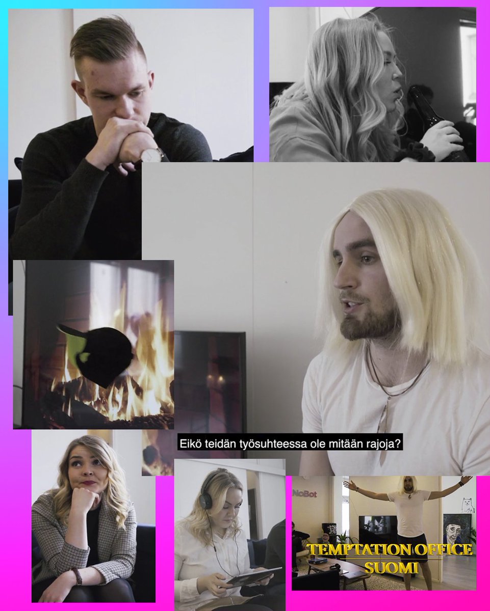 NoBot Oy:n työntekijät saivat huikean mahdollisuuden päästä testaamaan työsuhteen rajoja ensimmäisenä Suomessa uuteen formaattiin nimeltä Temptation Office Suomi! 

Katso ensimmäinen jakso kokonaan Facebookista! Klikkaa 👇🏼#tisuomi facebook.com/nobotoy/videos…