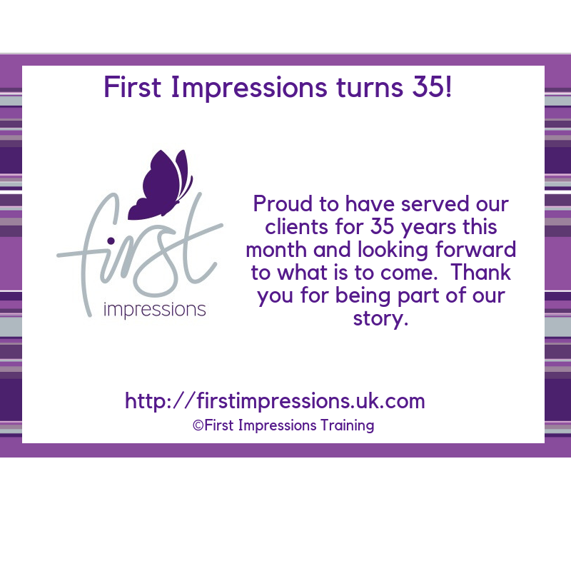 Lyn Bromley @ First Impressions tweet media