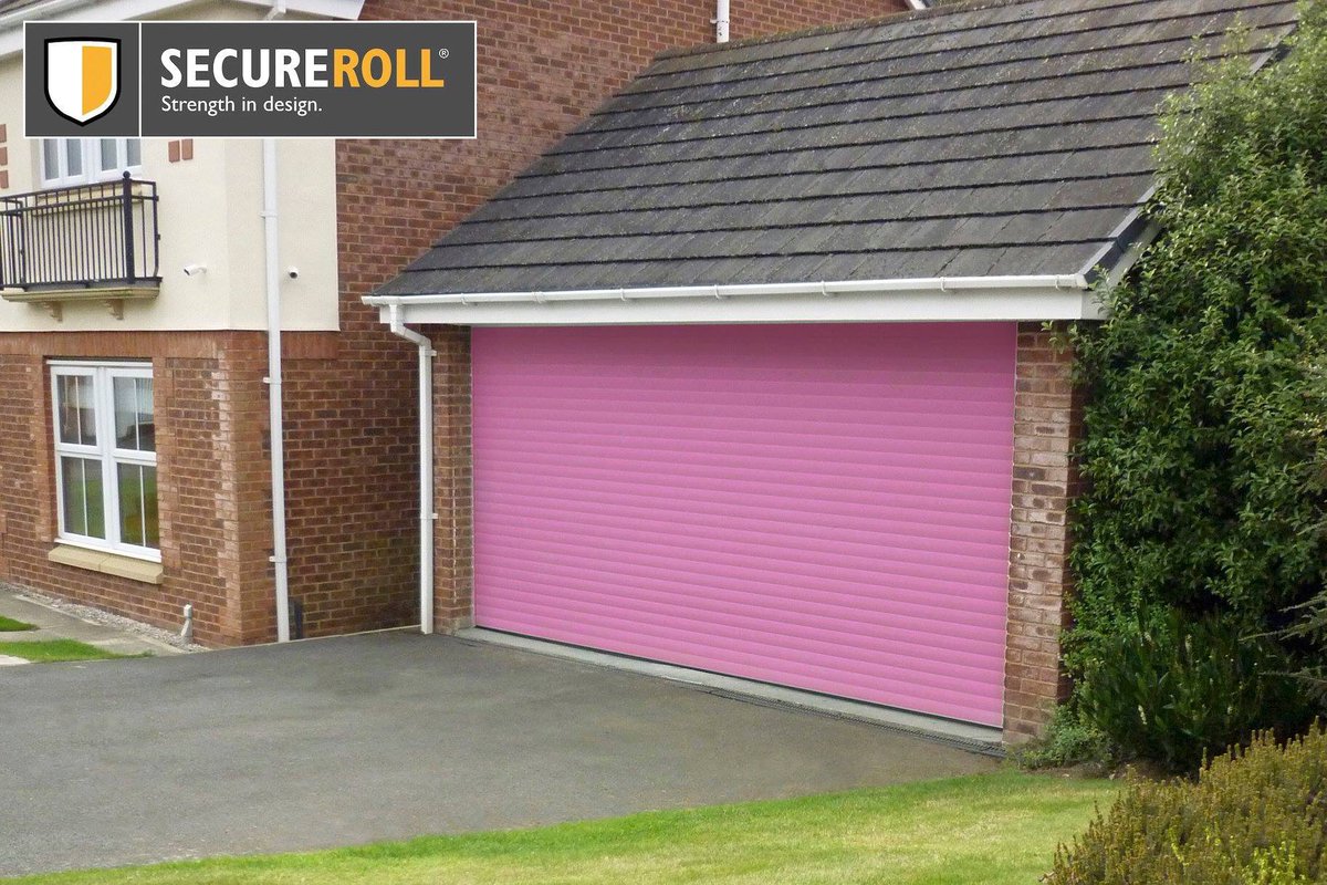 Introducing our new Secureroll garage door colour: Barbie Pink! Perfect for the ultimate man cave...  💕