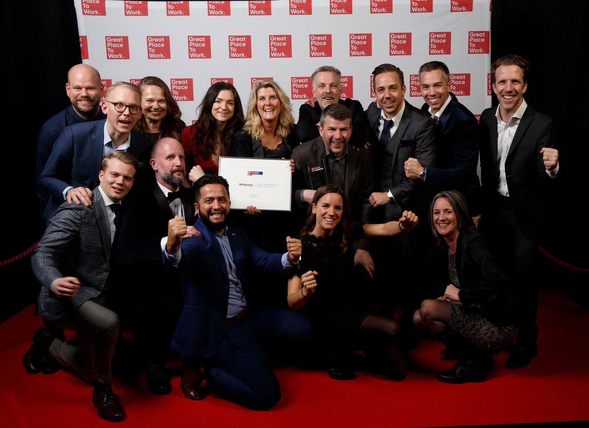 WebstepSE's tweet image. We got on the list again for Great Place to Work in Sweden and we’re so proud of our fantastic team! 🌟🙌🥳🥰

press.webstep.se/pressreleases/…

#greatplacetowork #culture #consultants #tech #webstep