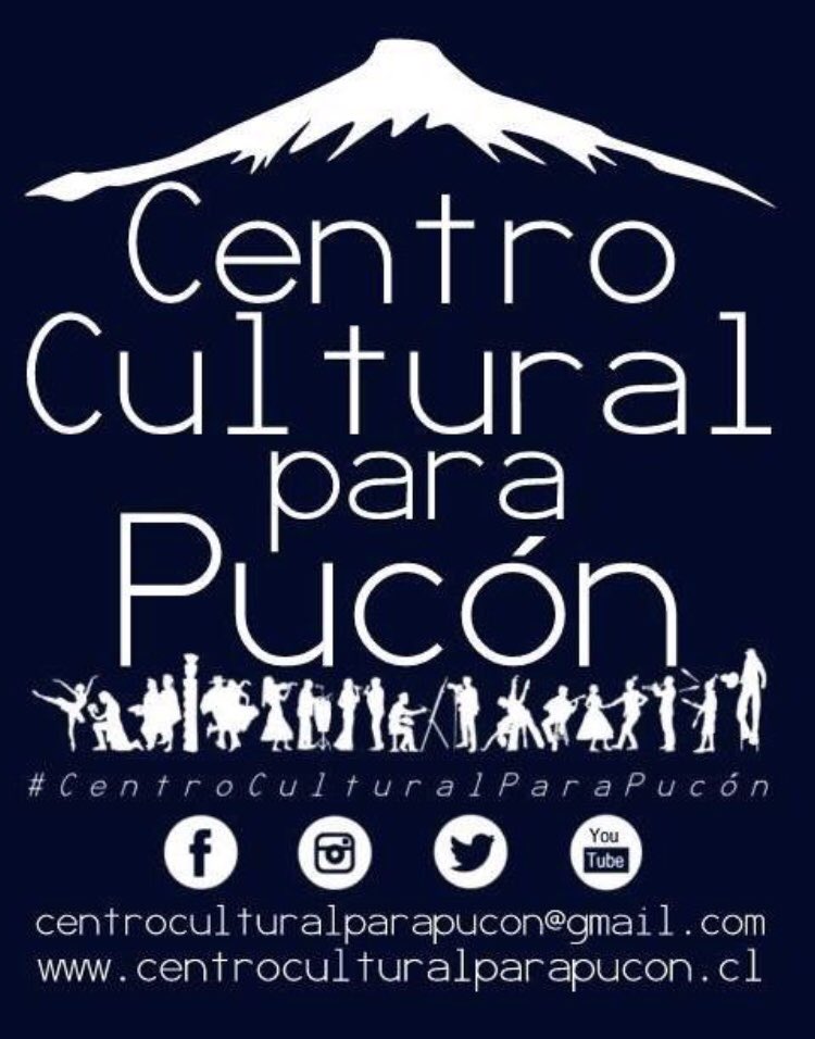 ParaPucon's tweet photo. CENTRO CULTURAL PARA PUCÓN. 
Se partícipe por El Arte y La Cultura Local.
#CentroCulturalParaPucon
@centroculturalparapucon
Movimiento que trabaja en la concreción de Un Centro Cultural digno para la gente y las manifestaciones artísticas de Pucón. 
Participa - infórmate  #pucon https://t.co/lgnkJQeMJQ