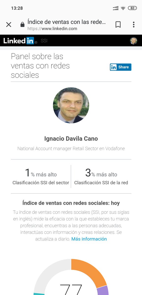 NachoDavila's tweet image. Aprovechando #LinkedIn y sus valiosas herramientas #SocialSellingIndex #onfire linkedin.com/sales/ssi