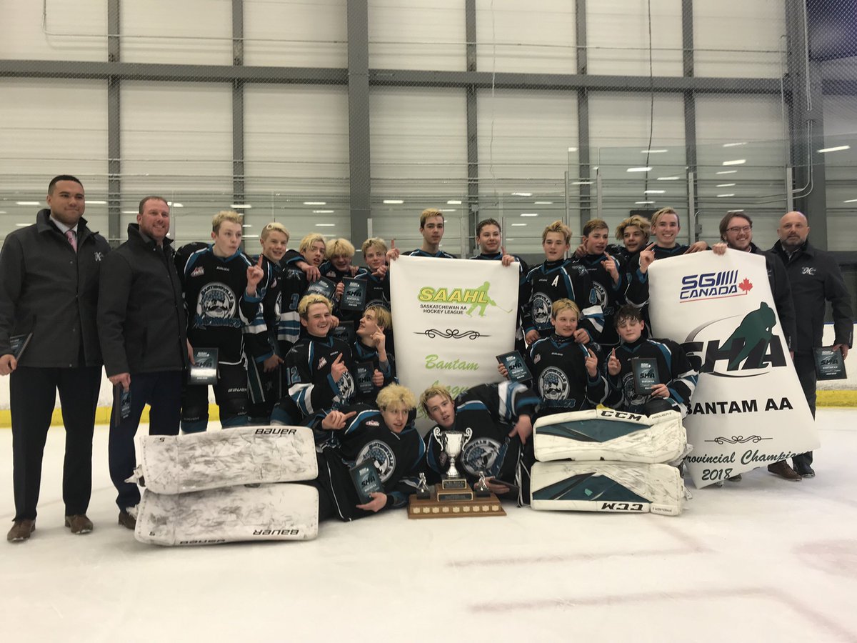 Martensville Marauders 2018-2019 SHA Bantam AA Provincial Champions