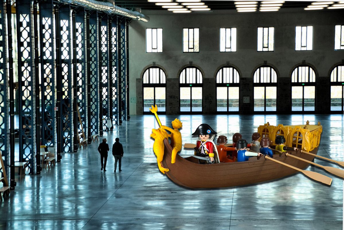 #brest #exclusif le #canotdelempereur sort de sa boîte aujourd’hui, lundi #1avril après 76 ans d’absence.