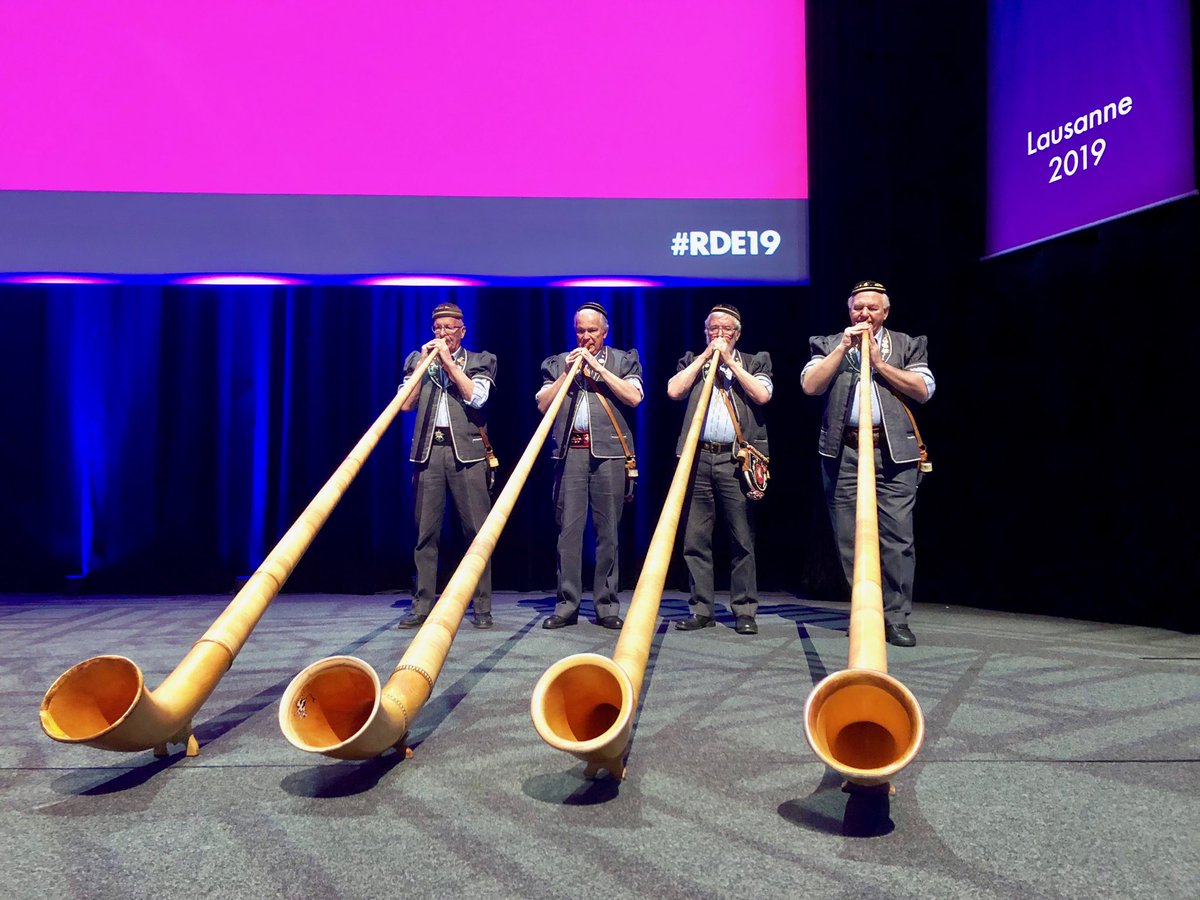 Love some horn first thing in the morning #RDE19