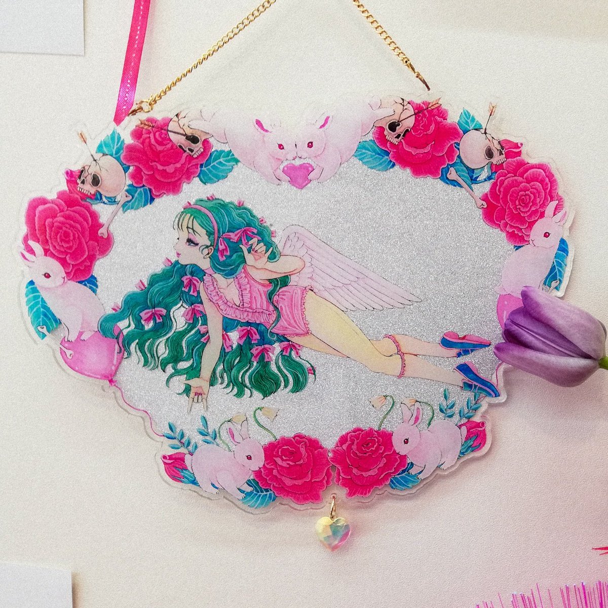 banchi___'s tweet photo. BIGなアクリル板も👼弓を射る天使👼が完売しました💗
💐Gift💐のほうはまだあるので目当ての方は是非💗💌💗デカイ

#YOUROSE https://t.co/7caxWyz26e
