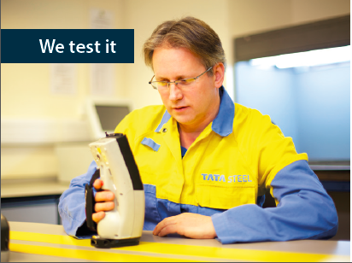 Colorcoat's tweet photo. WE TEST IT! Every coil of Colorcoat® pre-finished #steel that we produce is put through its paces with strict testing! Click here to see behind the scenes of our product testing! #WeMakeIt #WeTestIt #WeGuaranteeIt https://t.co/T4598IpPpz https://t.co/3iZsoRm5RS
