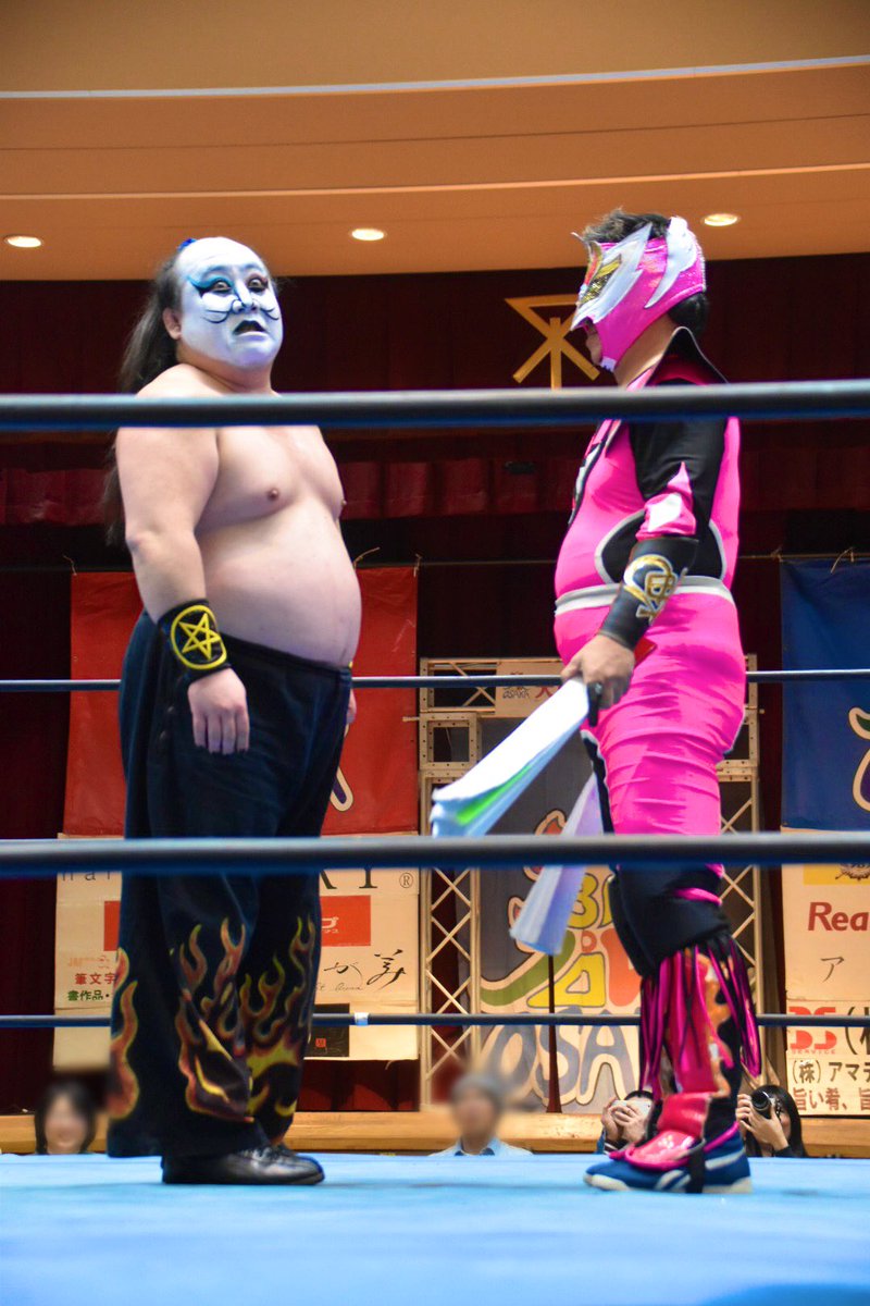 19 3 31 大阪プロレスの開花宣言19 笑顔満開 大阪 此花区民ホール 大阪プロレス Osk Pw Dragongate 魔界 松山座 4ページ目 Togetter
