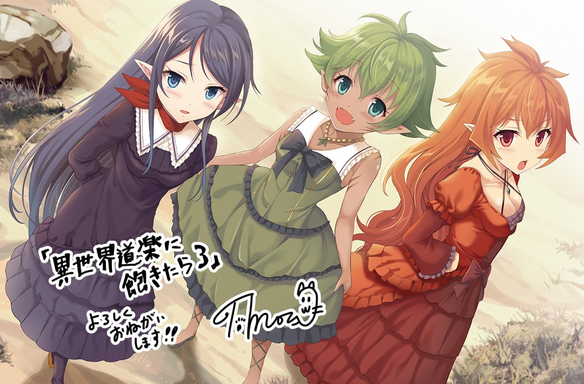 ともぞ 告知 先月は後半ほとんど家に居らず 昨日帰ってきたので遅れましたが 3月30日にヒーロー文庫様より発売となる 異世界道楽に飽きたら３ 著 三文烏札矢 絵 ともぞ が発売されました 今回も挿絵を担当させていただきました 是非よろしく