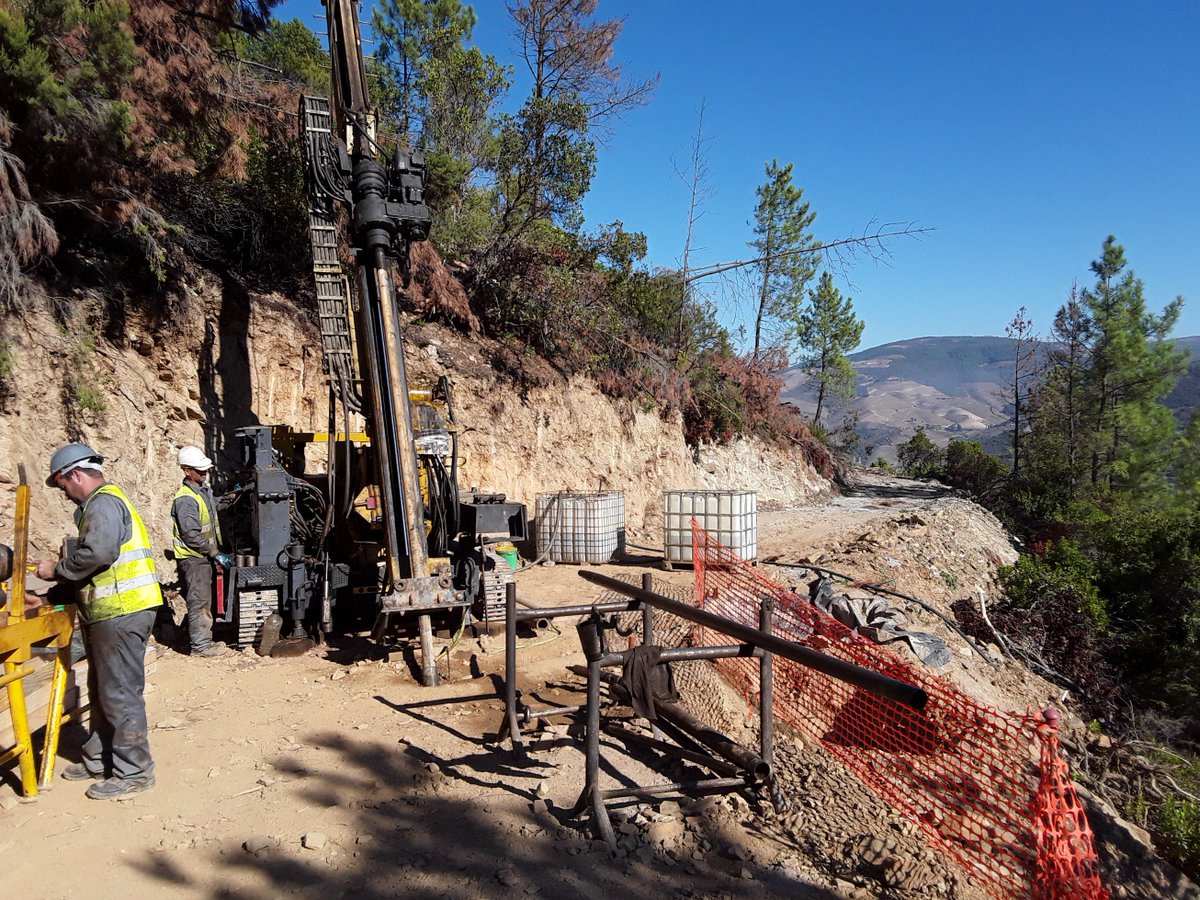 WResourcesPlc's tweet photo. #WRES #IRP Diamond Core &amp; Reverse Circulation drilling at the #Régua mine development in Northern #Portugal https://t.co/nAMdzXNEd0
