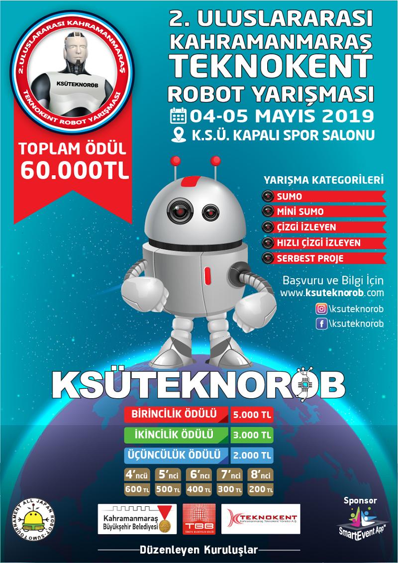 2. Uluslararası Teknokent Robot Yarışması
basin.ybu.edu.tr/?p=31212
<a href="/ybunikonsey/">AYBÜ Öğrenci Konseyi</a> @ybubiltek <a href="/ybubilgi/">Ybu Bilgi Topluluğu</a> <a href="/ybuarge/">YBÜ Ar-Ge </a> <a href="/gfatolye/">Genç Fikirler Atölyesi</a> <a href="/ybuggk/">YBUGenç Girişimciler</a>