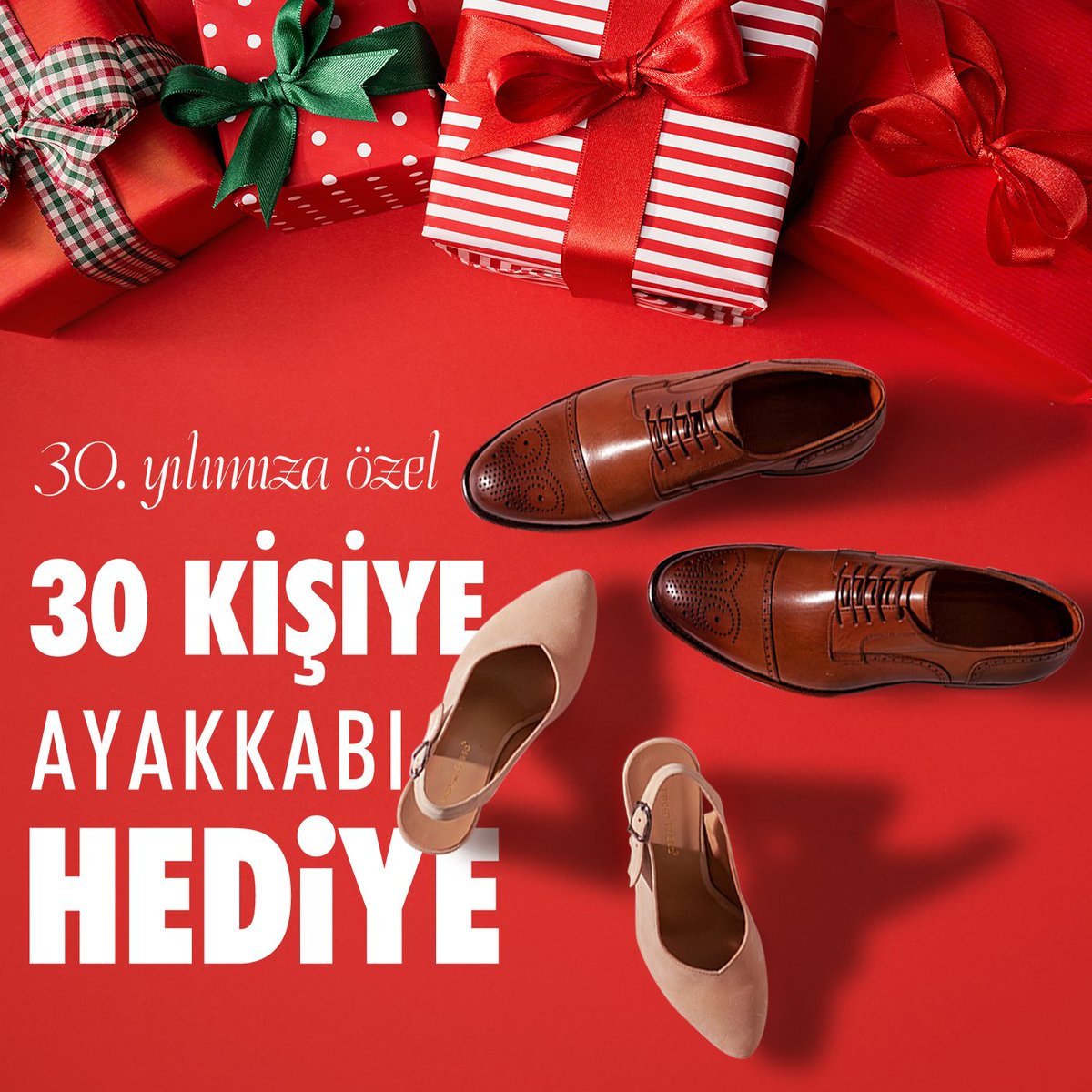 adimadimcomtr's tweet photo. 30.YILIMIZA ÖZEL 30 AYAKKABI HEDİYE❤ 
13 Şubat - 31 Mart 2019 tarihleri arasında 
@adimadimcomtr hesabımızdan paylaşılacak tüm gönderileri beğenip, bizi takip eden ve görsellerin altına etiketleyen 30 kişiye AYAKKABI HEDİYE!
(1 Nisan Pazartesi 2019 saat 17:00'da açıklanacaktır.) https://t.co/tFZnFZV4zB