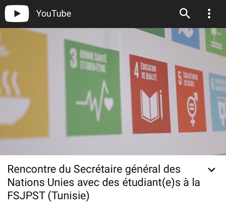 Nations unies Tunisie tweet media