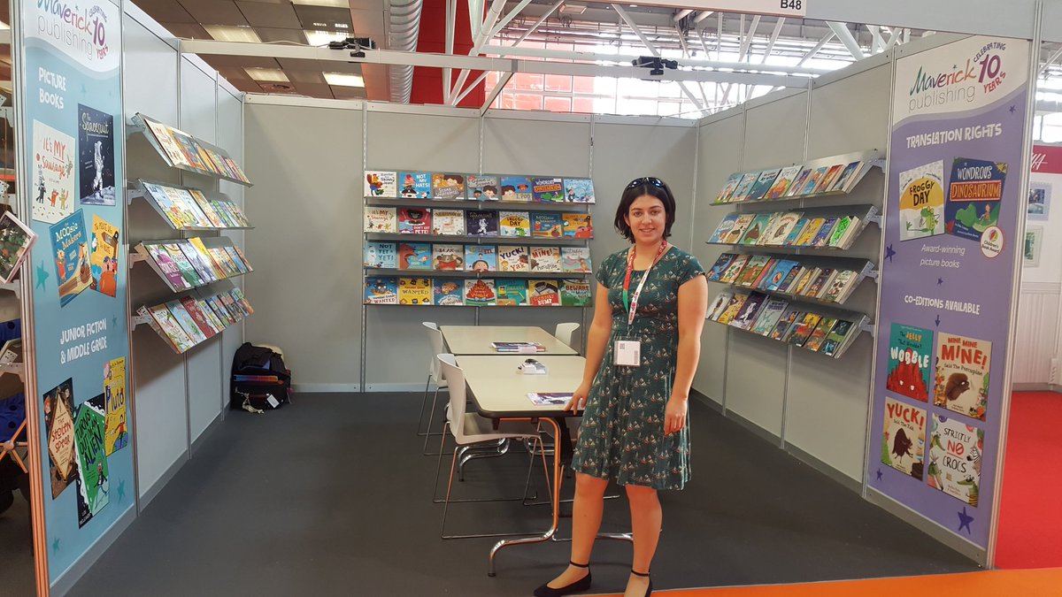 KimaraNye's tweet photo. And here it is...my yearly Bologna tweet. Ta da! #BolognaBookFair #BCBF19 https://t.co/09wkDDGevZ