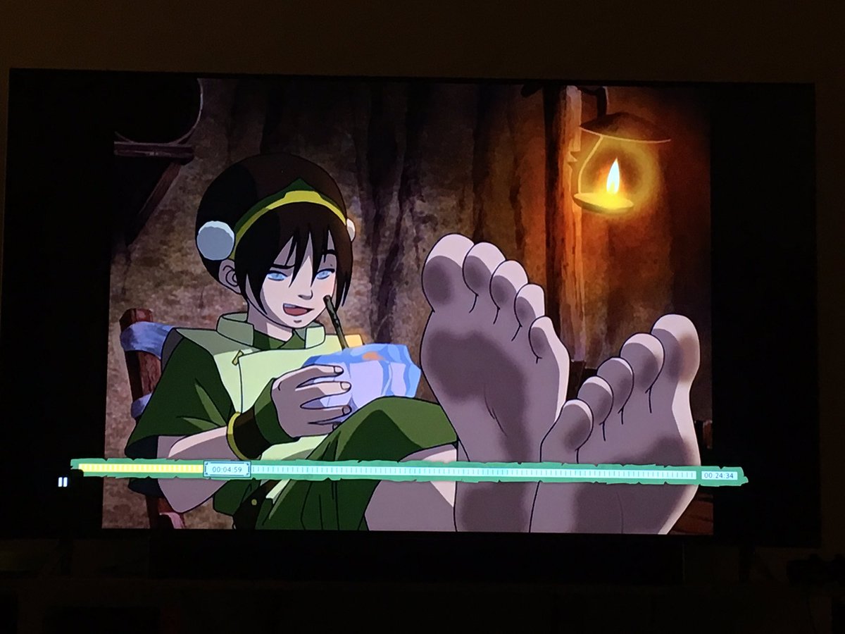 I love the details of the animation. Toph’s feet being dirty is so good