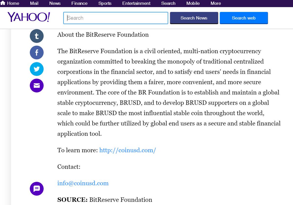 BitReserve Foundation tweet media