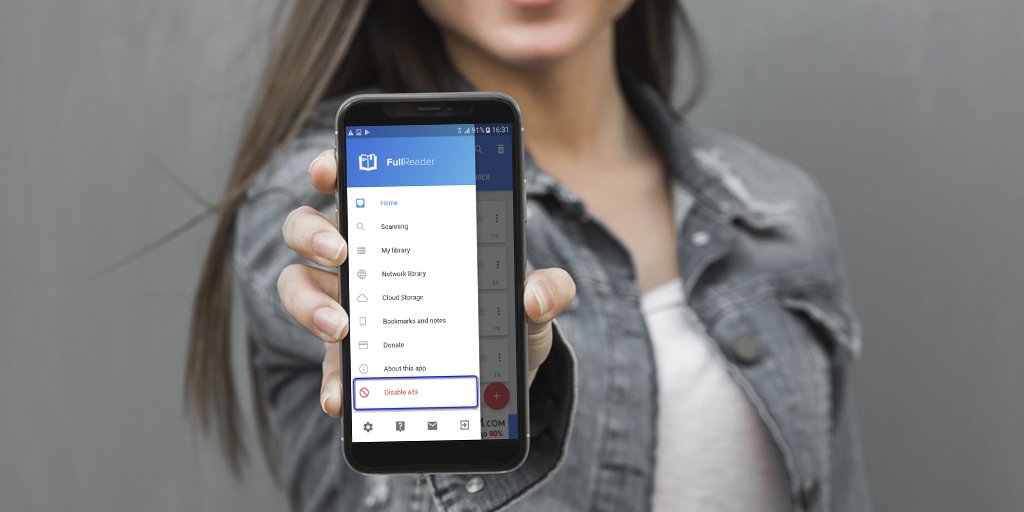_FullReader's tweet image. A #freemobileapp means someone must pay for it to support the creators. FullReader is paid by viewing ads, this allows adding new options. Would a user pay for it and how much?
What do you think? 

#app #download #technology #mobile #free