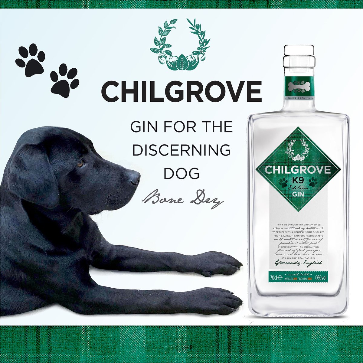 *NEW PRODUCT LAUNCH* - Chilgrove launches ‘K9 Edition Gin’ – gin for the discerning dog. Read the full story here: chilgrovespirits.com/wp-content/upl…

#Chilgrove #ChilgroveGin #ChilgroveSpirits #Gin #DogGin #GinDog #Ginfordogs #K9Edition #Labrador