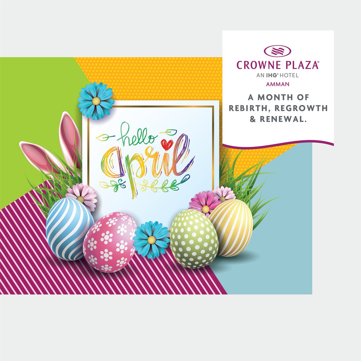 HELLO, APRIL 
Be a month of Rebirth, Regrowth and Renewal 🙏🏼

#april #travel #hotels #amman #ammanjo