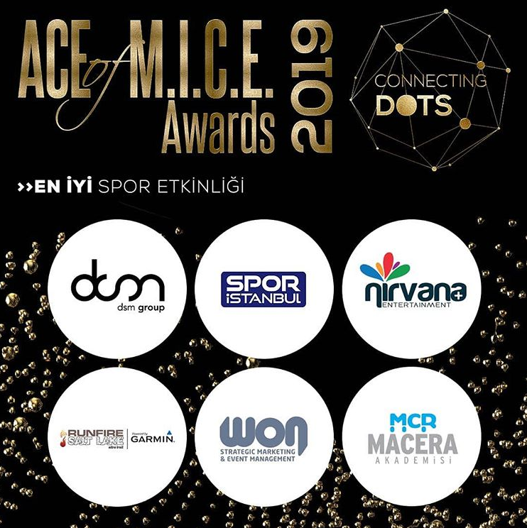 nirvanaplustr's tweet photo. Nirvana, 5. Global Run Bodrum ile 7. ACE of M.I.C.E. Awards 2019 'En İyi Spor Etkinliği Kategorisi Finalistleri' arasında yer aldı. 👊 👏 https://t.co/5c3FGWprq9