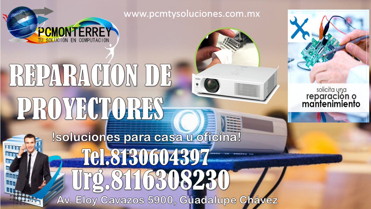 pcmonterrey1's tweet photo. Reparación y Mantenimiento de proyectores
¡Llámanos! ☎️ 8116308230, 8130604397 o Solicita tu Cotización sin Compromiso por IMBOX👩‍💻Atendemos Todas Las Marcas🤗🤗 Servicio a domicilio o visita nuestra sucursal en Av.Eloy Cavazos 5900, Guadalupe Chávez,
https://t.co/YEjwCzXGN4 https://t.co/7dV2UcBkS8