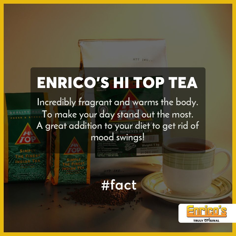 EnricosMalaysia's tweet photo. We're bringing awesome tea to the folks to get rid of those mood swings that ruin your day often. Pair up with an all-time classic and comforting cup of tea, dragging in a refreshed mind!
#tea #tealover #tealovers #limetea #malaysia #food #foodporn #foodstagram #hitoptea https://t.co/vx7ncbG0eW