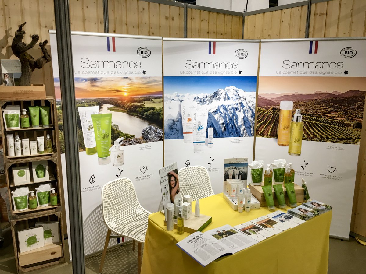 Aujourd'hui, Sarmance est présente au salon Biocoop !

L'occasion de présenter nos nouveautés afin que vous les retrouviez rapidement dans vos magasins préférés !

Et promis, ce n'est pas un #poissondavril #biocoop