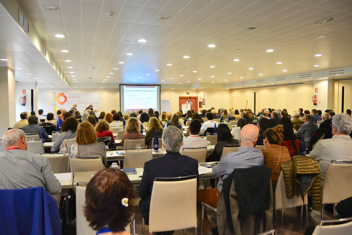 SESAP_'s tweet photo. Acabamos de regresar de nuestro #IVCongresoSENMO en Madrid, que ha resultado todo un éxito! Imposible contar con mejores ponentes y congresistas. ¡Gracias a todos! #medicina #nutricion #salud #ejercicio #ciencia #senmo https://t.co/QfvPMrngdU