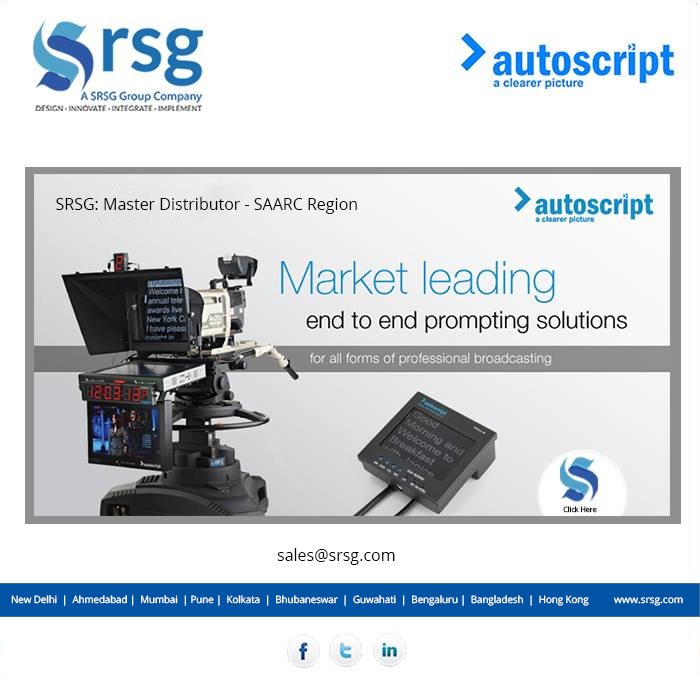 Srsgbroadcast's tweet photo. SRSG: Autoscript-Best in Class Telepromters
#bestinclass
#telepromting
#telepromters
#channels
#TVStations
#autoscript
#professional
#broadcasting
#broadcaster #broadcasttelevision https://t.co/xvkRWrBGhs