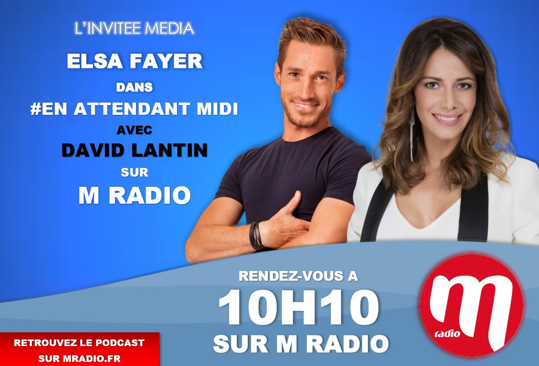 mradiofr's tweet photo. Ce matin à 10 h 10 @elsafayer est l'Invité Média de @DLantin dans #Enattendantmidi sur @mradiofr
Elle vient nous parler de la nouvelle saison de #10couplesparfaits diffusée à 17 50 sur @tfx ! 👍😀😍
#invitemedia #radio #tv https://t.co/HubqxSUsuv