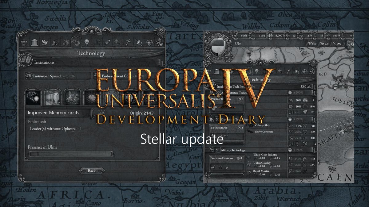 E_Universalis's tweet photo. Today we have a very special Dev Diary for you from the #Battlepope himself! Great ready for … the Stellar update! Read all about it here: https://t.co/yLiWGT0s5O https://t.co/2hlpSxhHbC