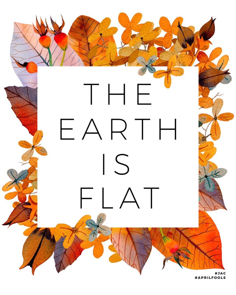 nazame's tweet photo. That’s Right Our Earth is Definitely FLAT! 💛💚💙❤️💖 https://t.co/EzW89VB1ym