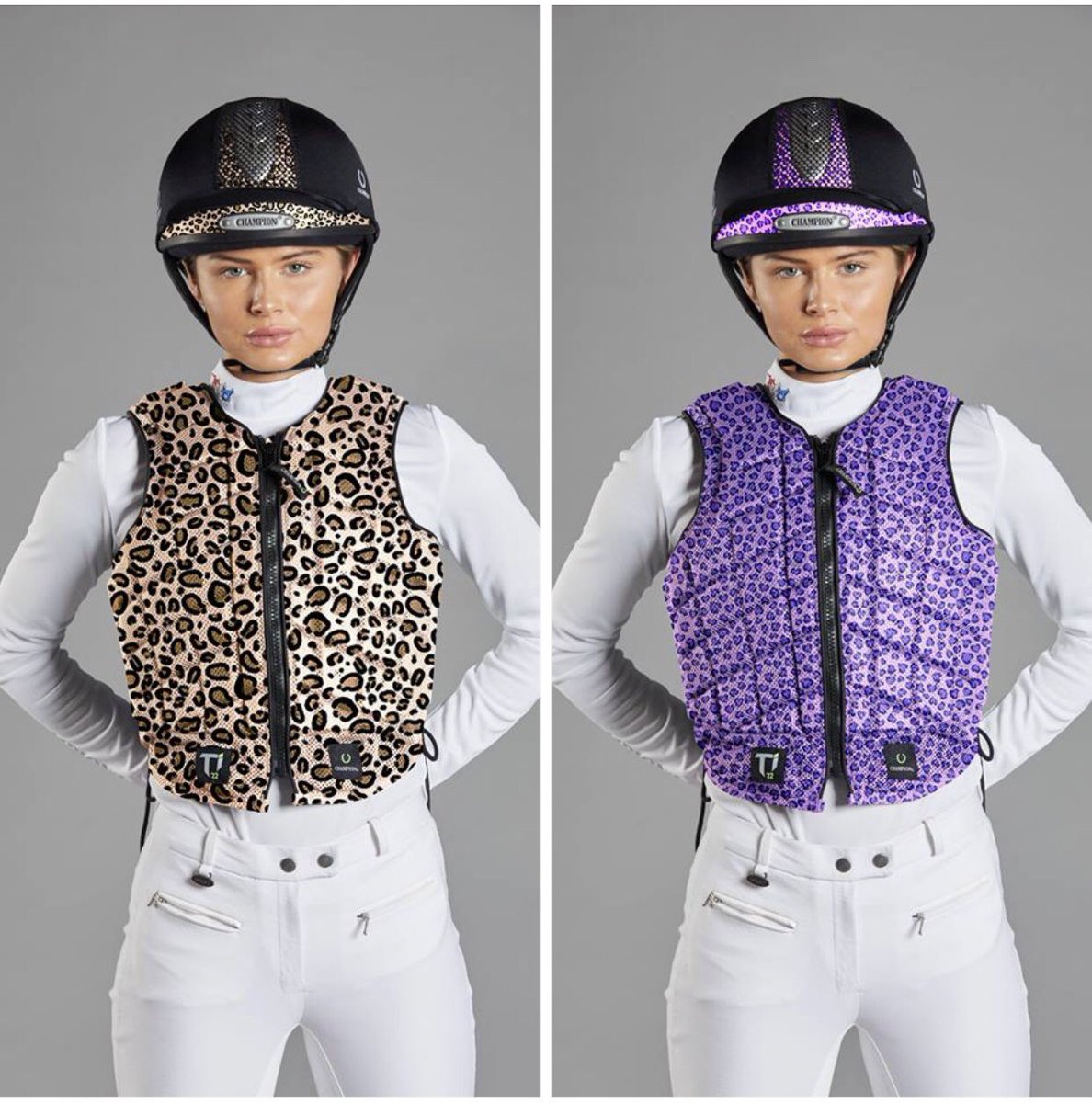 Introducing Champion's new Leopard print range featuring the popular Ti22 body protector and Pro Ultimate helmet!

Go wild with your equestrian style this season, these new additions will have your rivals growling with jealousy.

Have a happy April Fool's!

#AprilFools